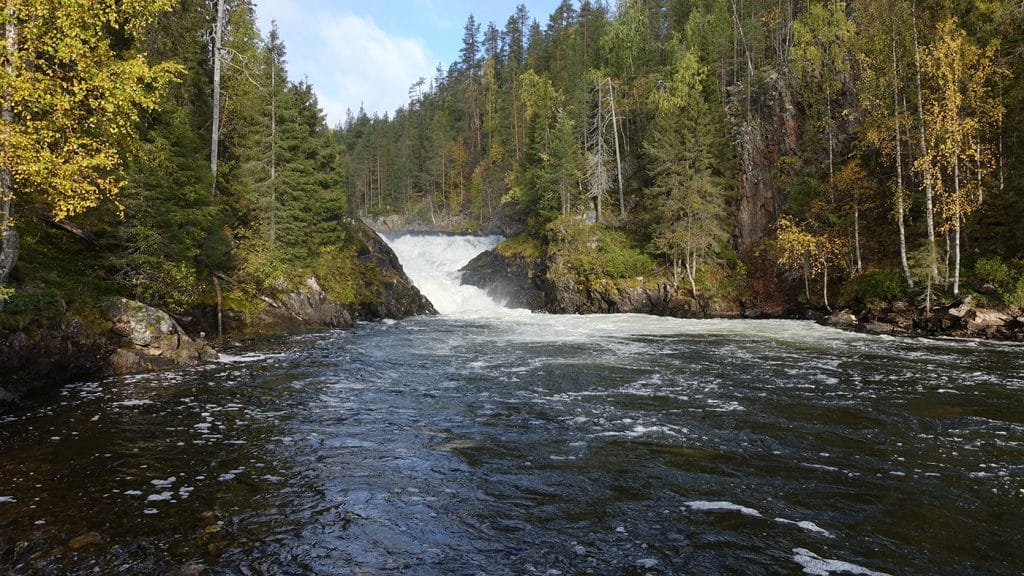 small waterfall