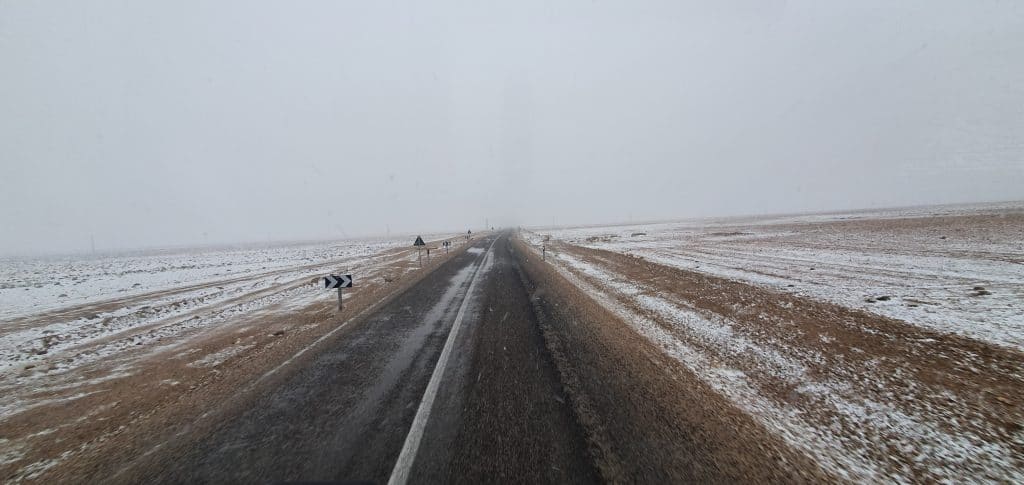 snowfall morocco