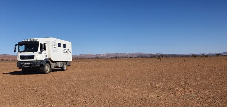 Bakkie in the open